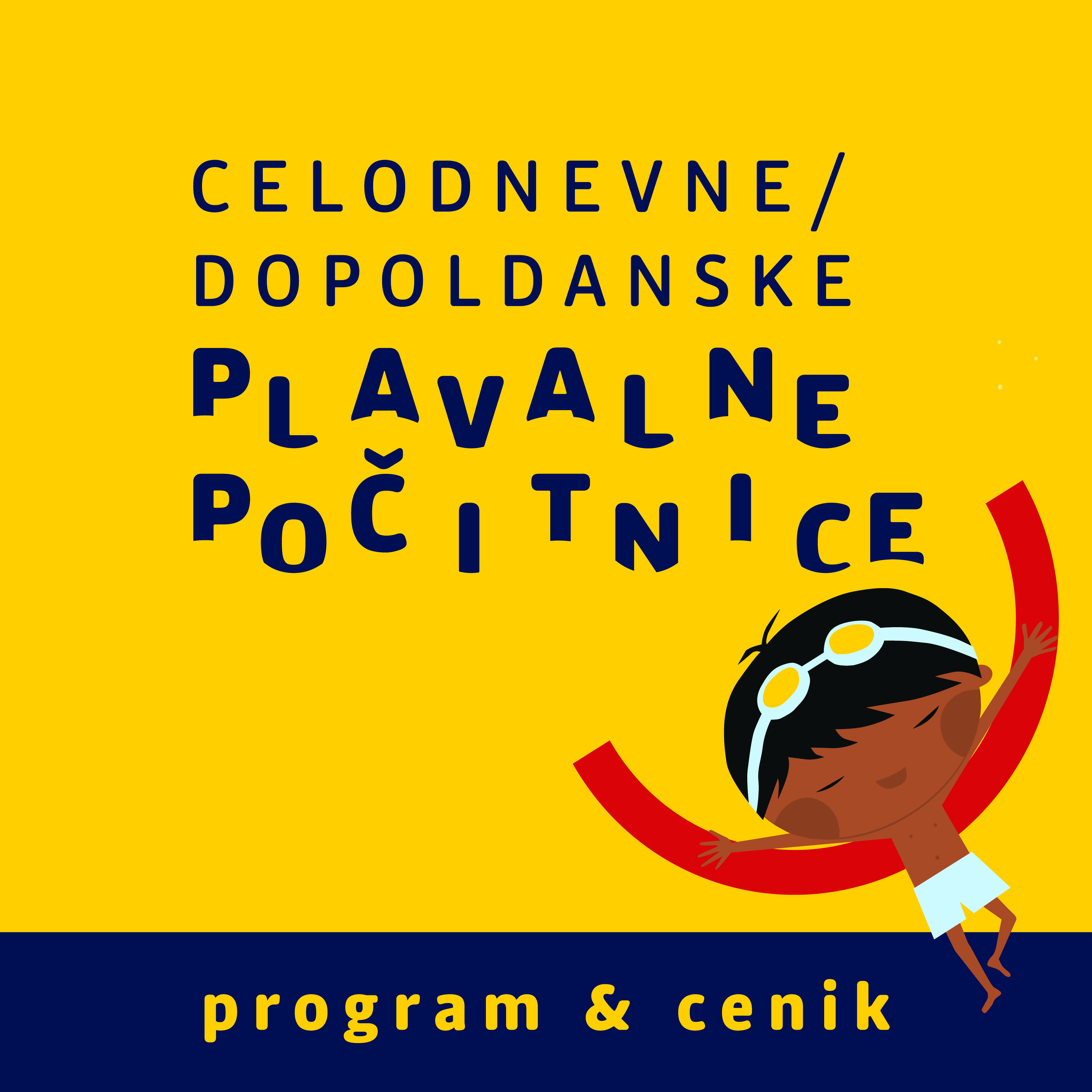 Celodnevne/dopoldanske plavalne počitnice