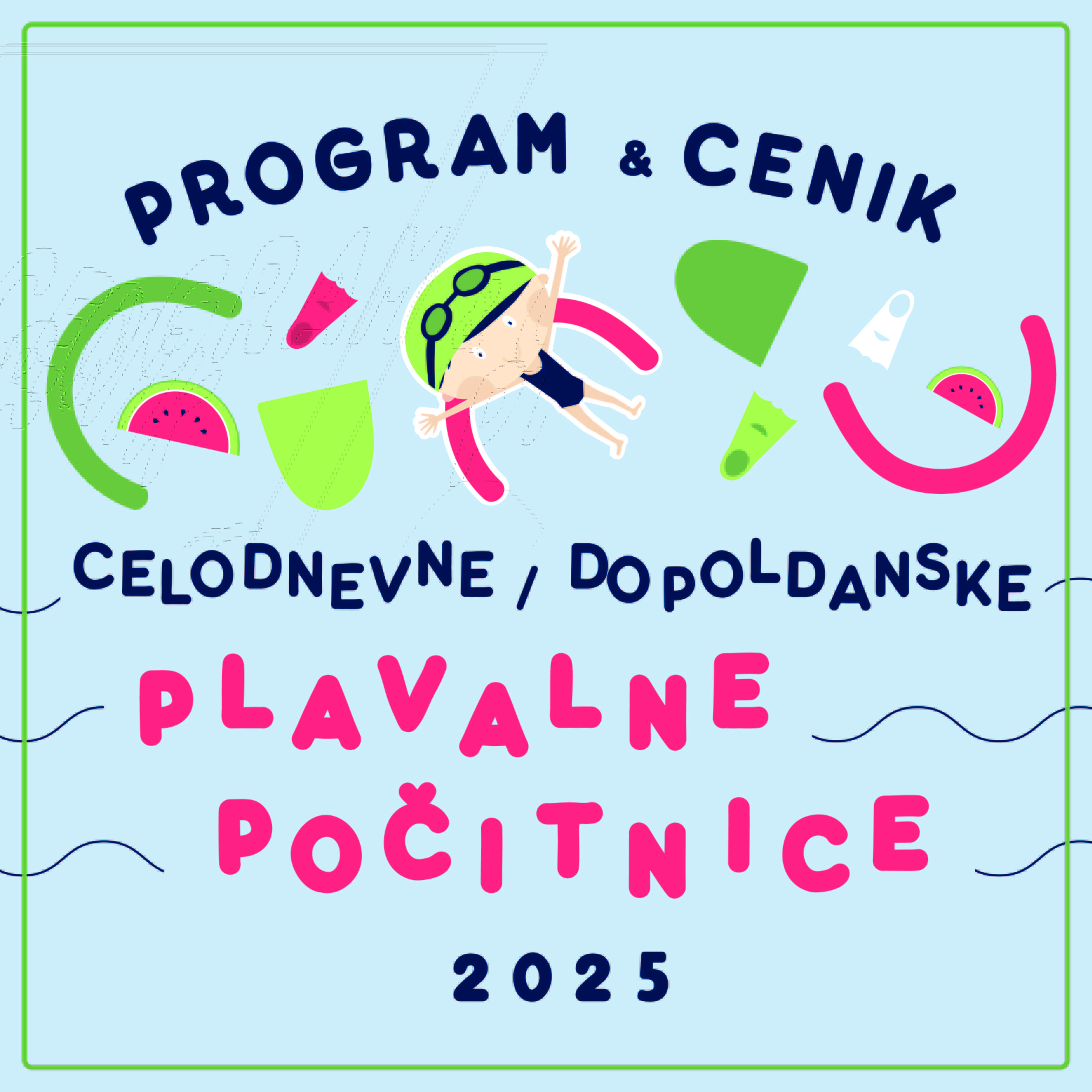 Celodnevne/dopoldanske plavalne počitnice