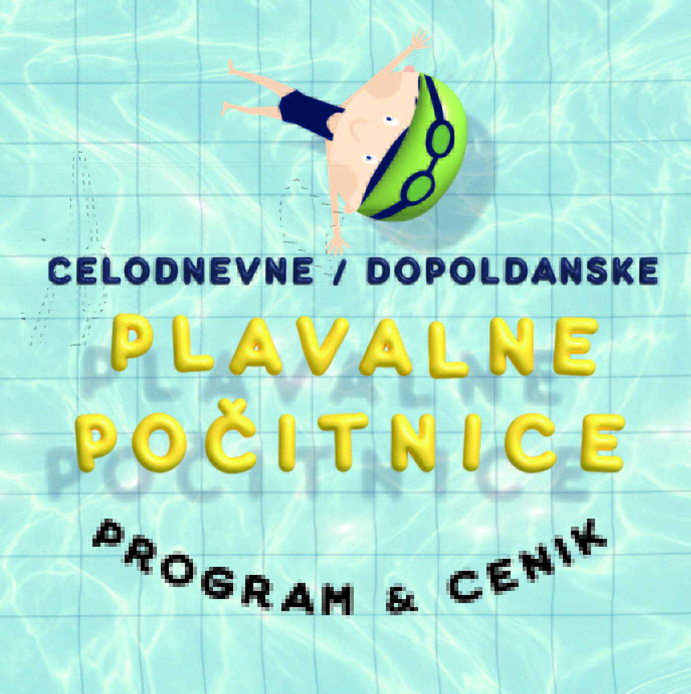 Celodnevne/dopoldanske plavalne počitnice